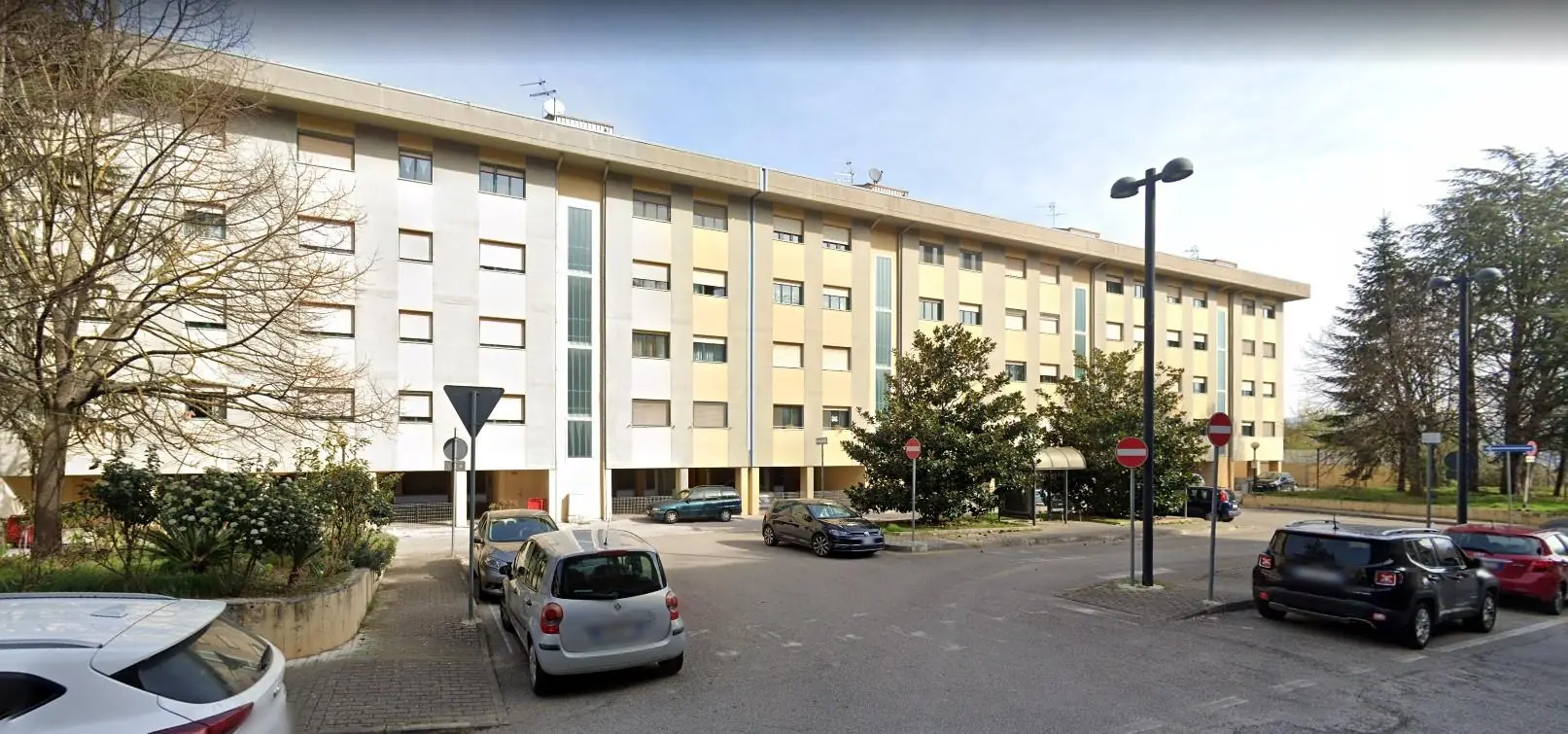 Condominio Morra ad Avellino prima della riqualificazione Superbonus