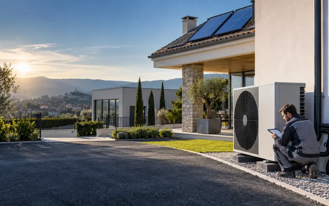 Impianto efficiente con pompa di calore e solare termico per il Conto Termico 3.0